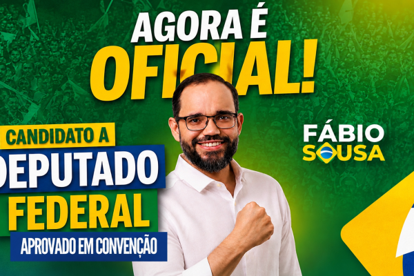 PL-Goiás homologa candidatura de Fábio Sousa à Câmara dos Deputados