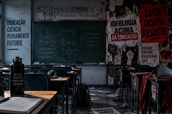 Fábio Sousa critica doutrinação ideológica em escolas e universidades e defende ensino focado no conhecimento